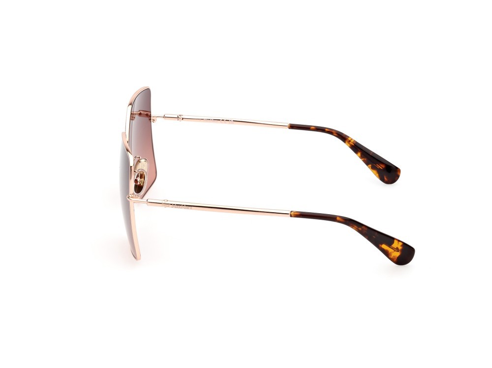 Sonnenbrillen MaxMara Design6 MM0062-H (50F) farbe marrone scuro / altro form schmetterling gläser marrone grad.