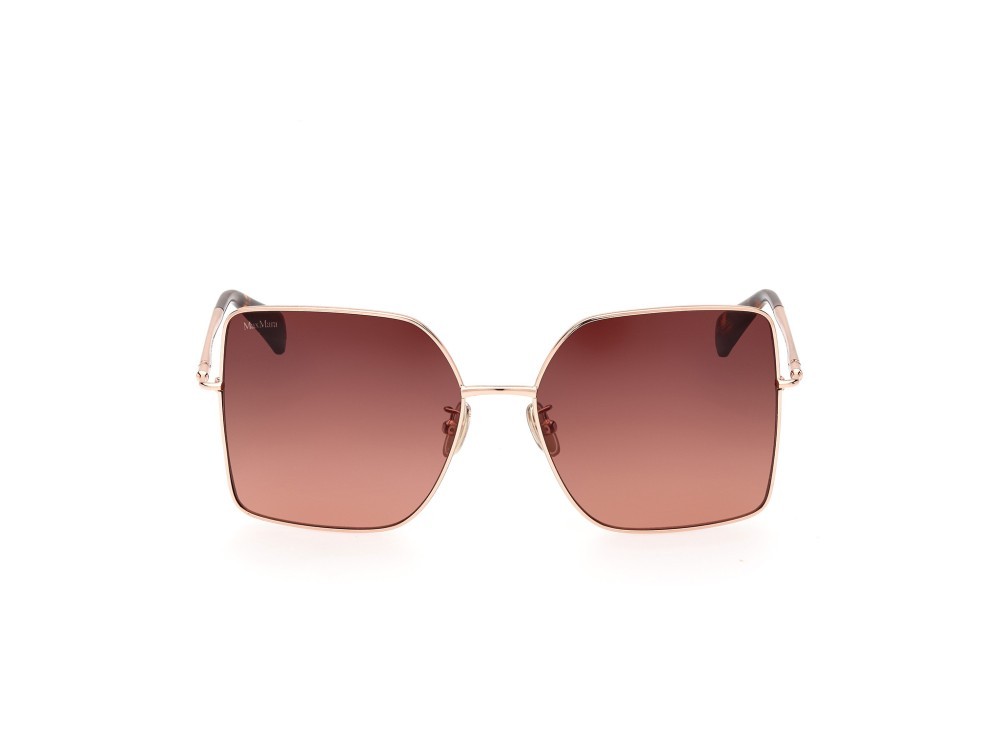 Sonnenbrillen MaxMara Design6 MM0062-H (50F) farbe marrone scuro / altro form schmetterling gläser marrone grad.