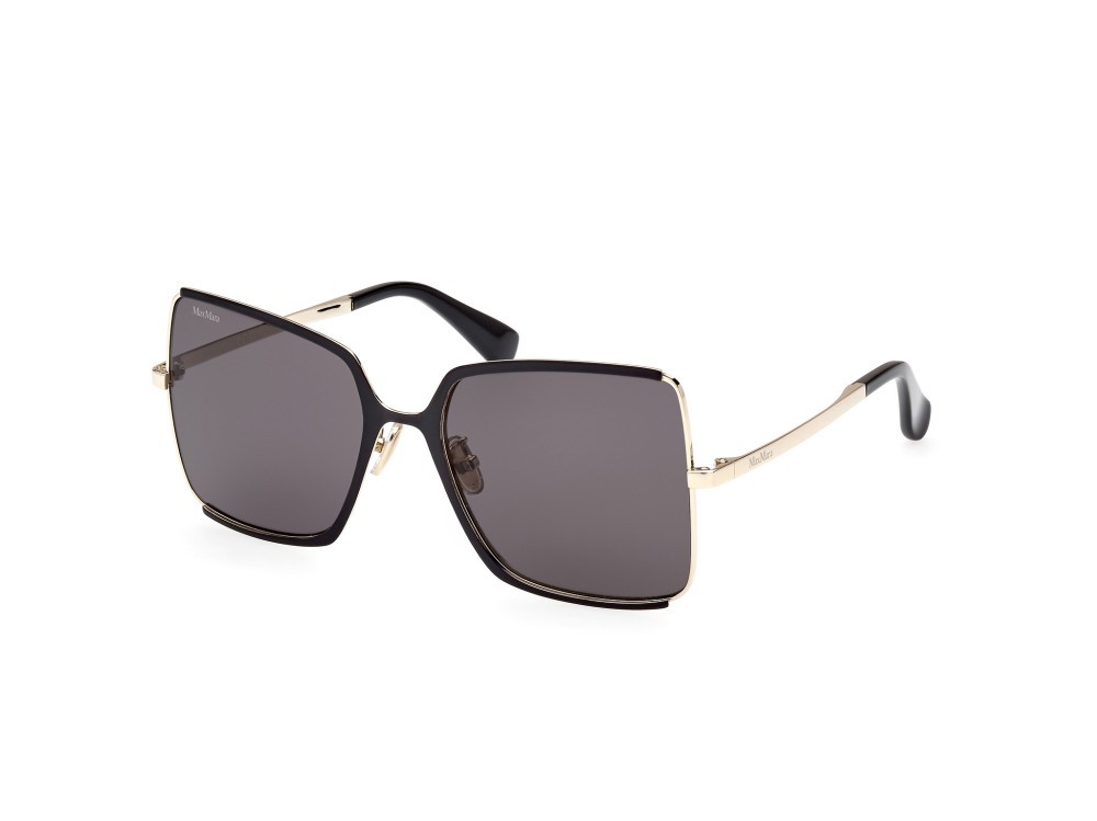 Sonnenbrillen MaxMara Weho MM0070-H (32A) farbe oro form quadratisch gläser fumo