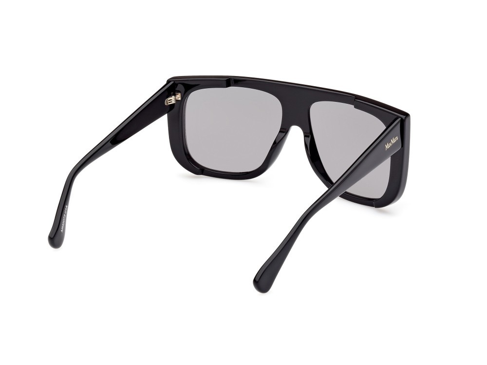 Sonnenbrillen MaxMara Eileen MM0073 (01A) farbe nero lucido form maske gläser fumo