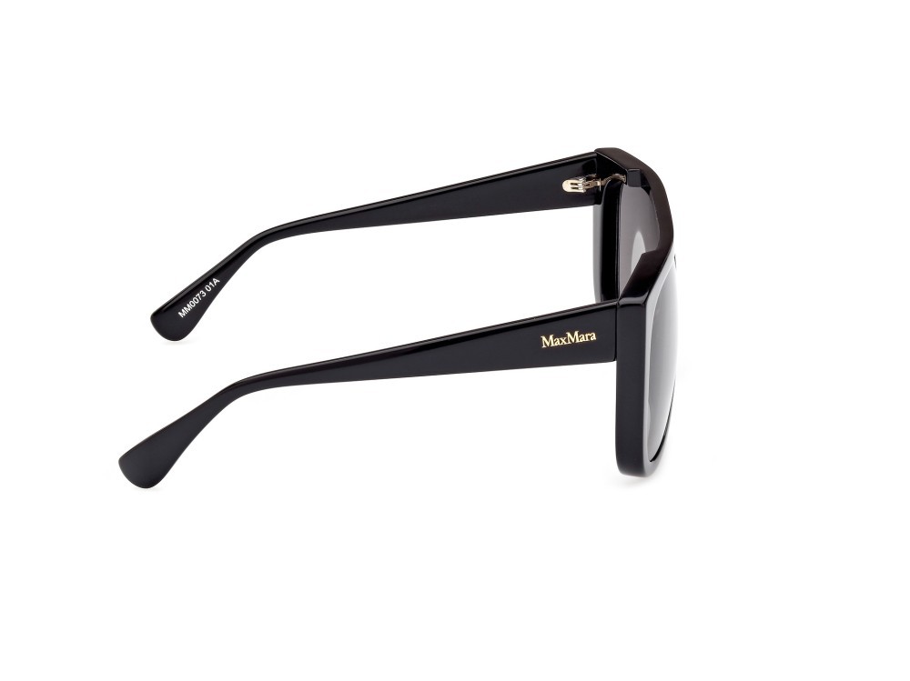 Sonnenbrillen MaxMara Eileen MM0073 (01A) farbe nero lucido form maske gläser fumo