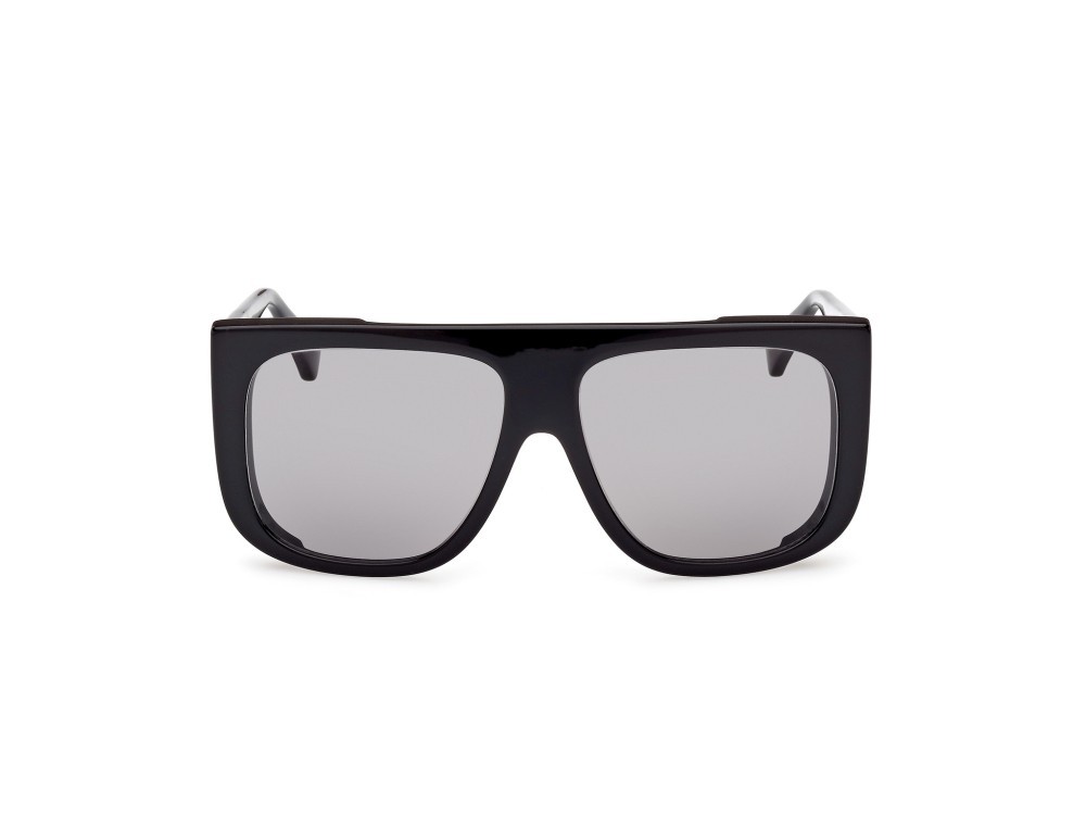 Sonnenbrillen MaxMara Eileen MM0073 (01A) farbe nero lucido form maske gläser fumo