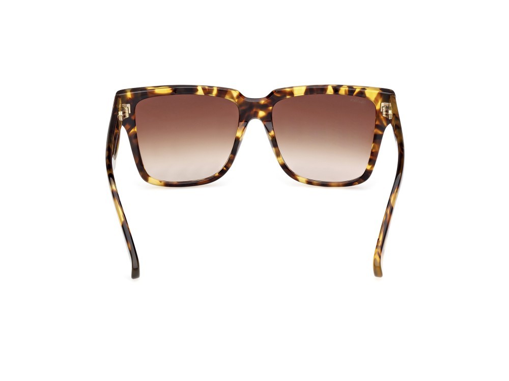 Sonnenbrillen MaxMara Glimpse2 MM0078 (53F) farbe avana bionda form quadratisch gläser marrone grad.
