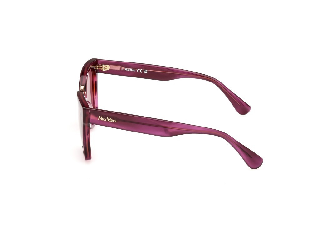 Sonnenbrillen MaxMara Spark3 MM0089 (83Y) farbe viola striato form rechteckig gläser viola