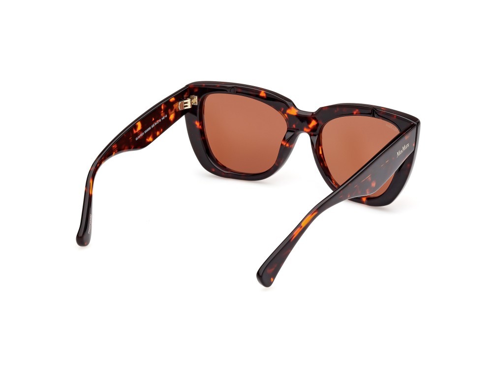 Sonnenbrillen MaxMara Glimpse4 MM0090 (52E) farbe avana scura form cat-eye gläser marrone