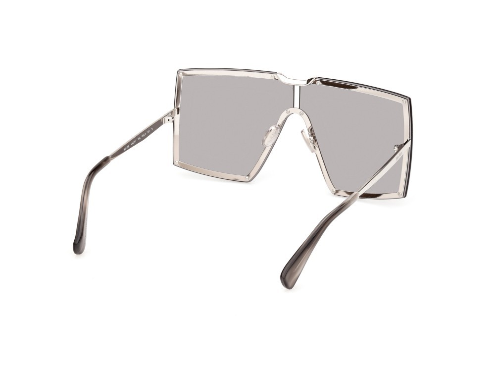 Sonnenbrillen MaxMara MM0117 (16A) farbe palladio lucido form maske gläser fumo