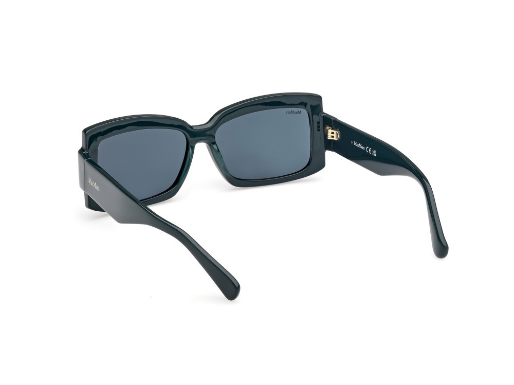 Sonnenbrillen MaxMara Lee-3 MM0140 (96N) farbe verde scuro lucido form rechteckig gläser verde