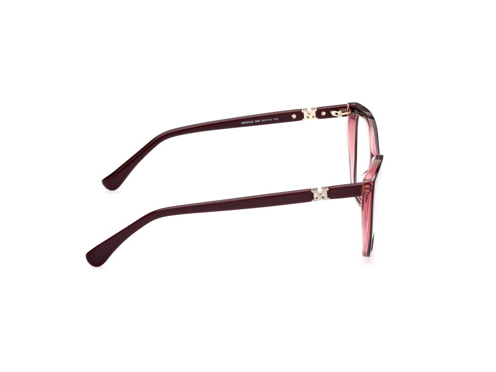 Occhiali da vista MaxMara MM5036 (066) colore rosso lucido forma quadrato 