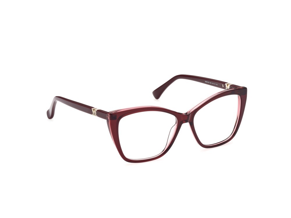 Occhiali da vista MaxMara MM5036 (066) colore rosso lucido forma quadrato 
