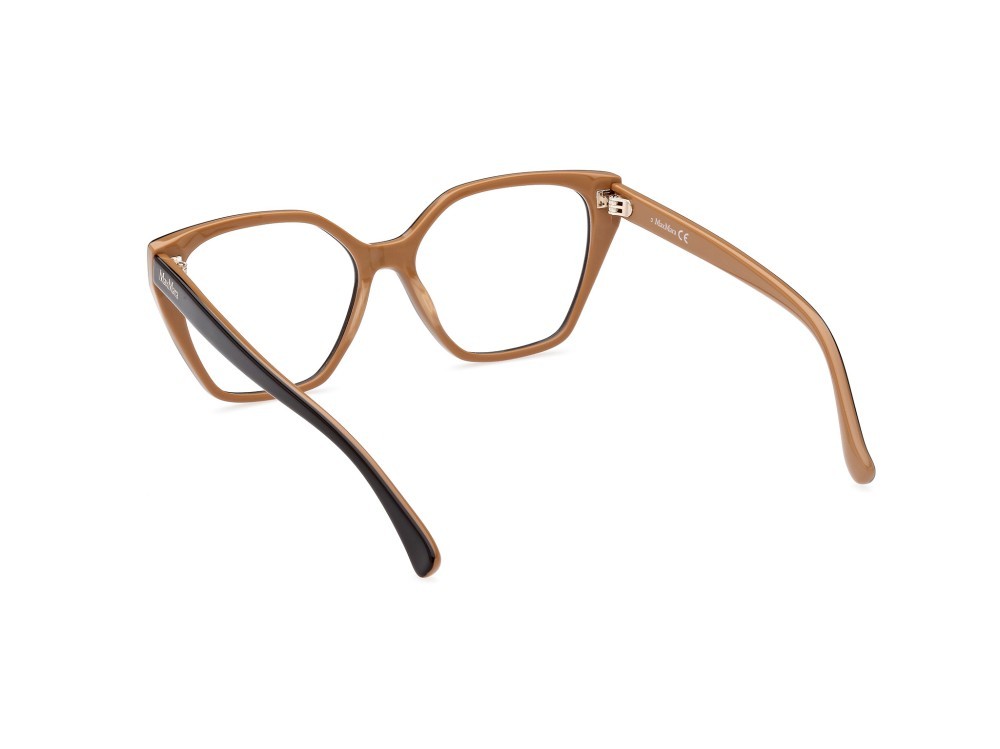 Occhiali da vista MaxMara MM5085 (050) colore marrone scuro / altro forma geometrico 