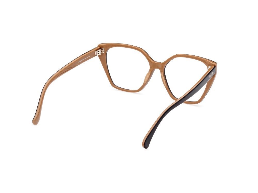 Occhiali da vista MaxMara MM5085 (050) colore marrone scuro / altro forma geometrico 