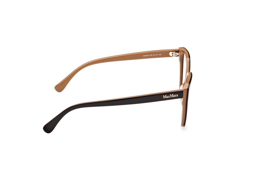 Occhiali da vista MaxMara MM5085 (050) colore marrone scuro / altro forma geometrico 