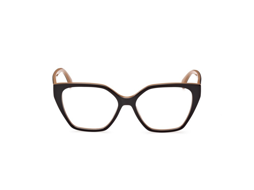 Occhiali da vista MaxMara MM5085 (050) colore marrone scuro / altro forma geometrico 