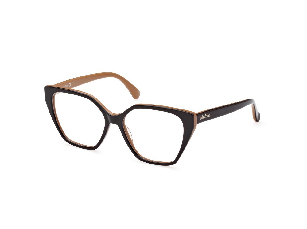 Occhiali da vista MaxMara MM5085 (050) colore marrone scuro / altro forma geometrico 