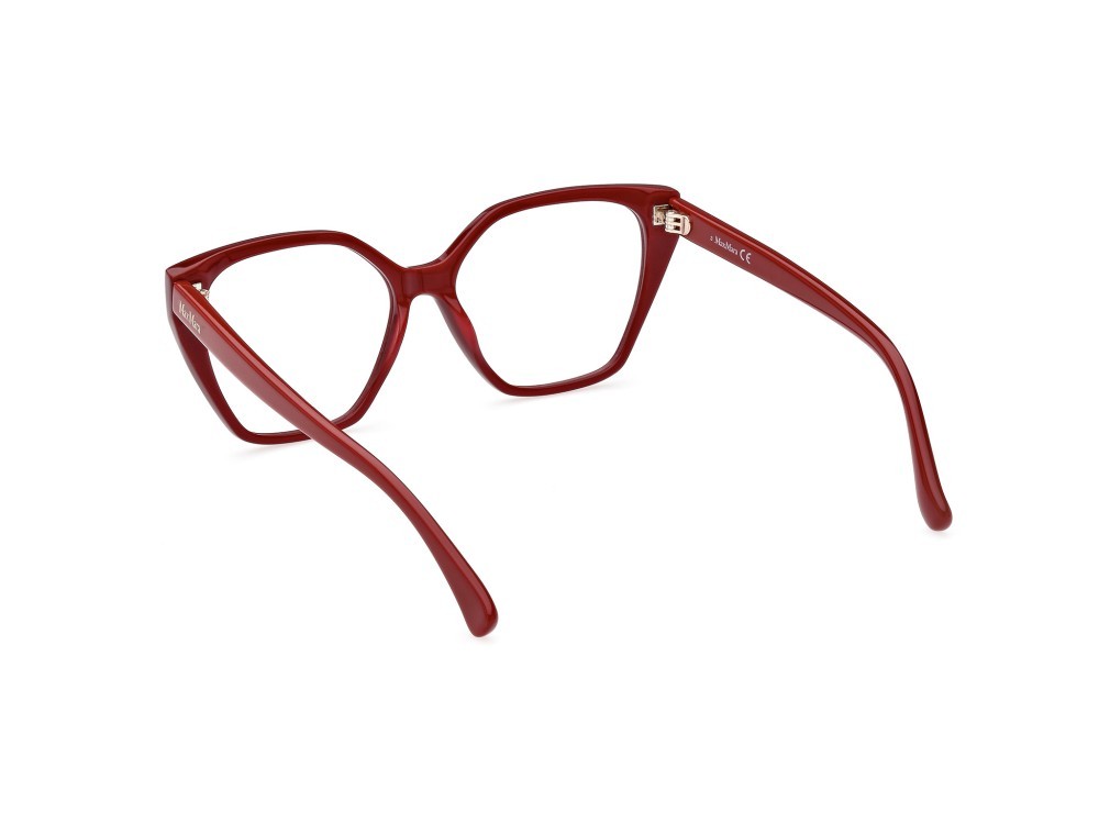 Brillen MaxMara MM5085 (066) farbe rosso lucido form geometrisch 