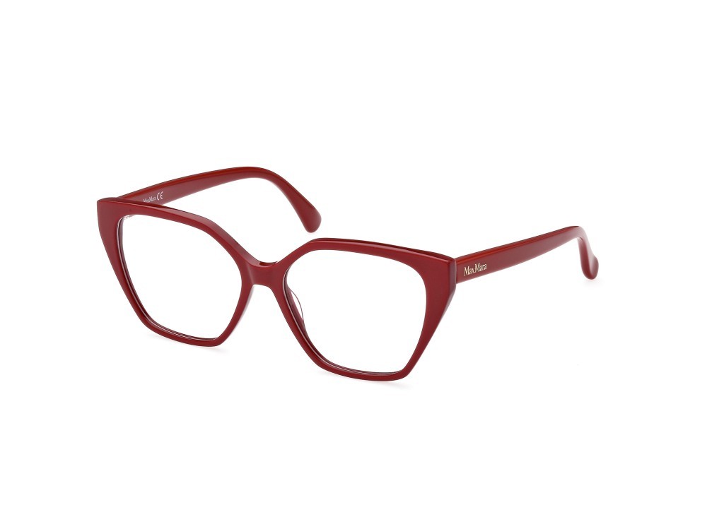 Brillen MaxMara MM5085 (066) farbe rosso lucido form geometrisch 