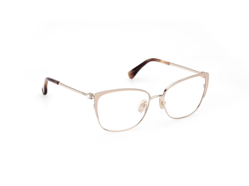 Brillen MaxMara MM5106 (028) farbe oro rosè lucido form cat-eye 