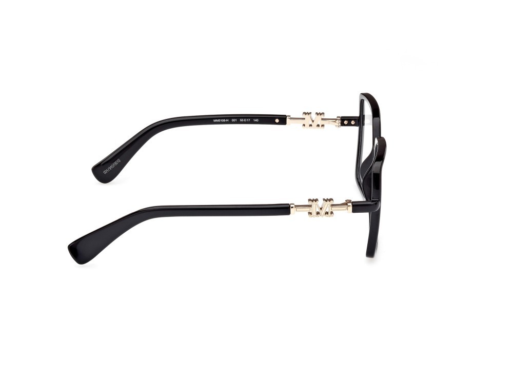 Occhiali da vista MaxMara MM5108-H (001) colore nero lucido forma quadrato 