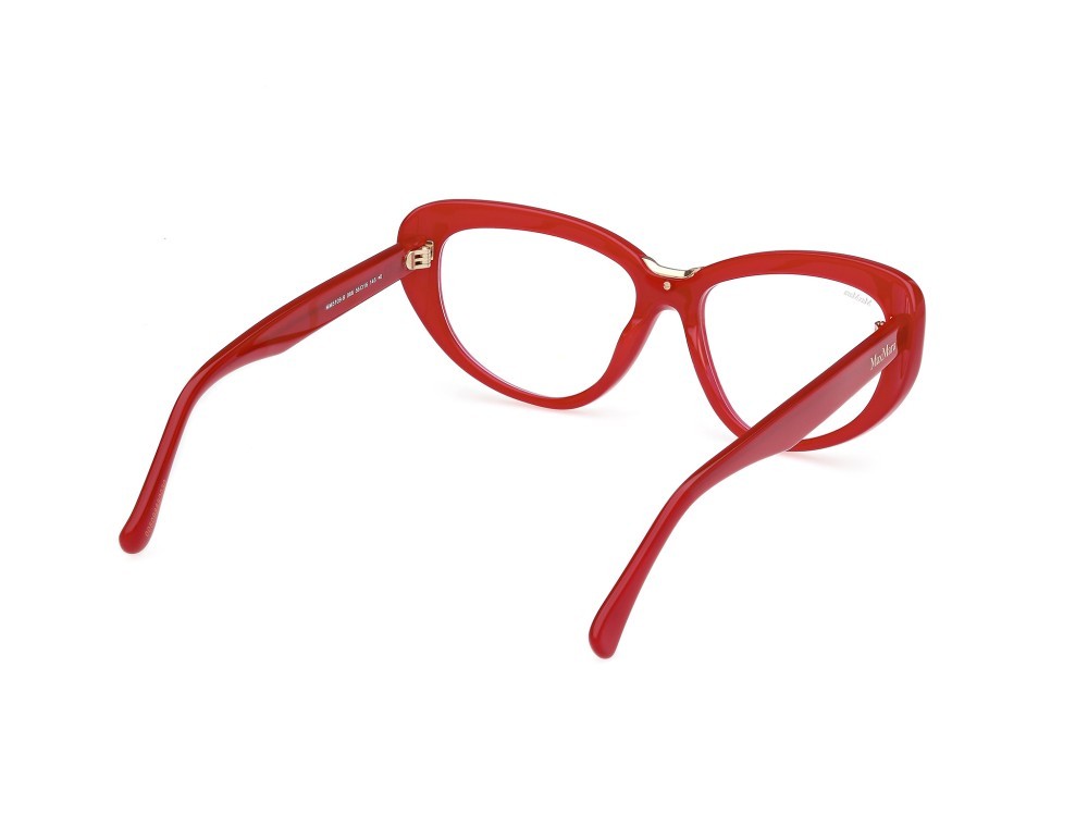 Brillen MaxMara MM5109-B (066) farbe rosso lucido form geometrisch 