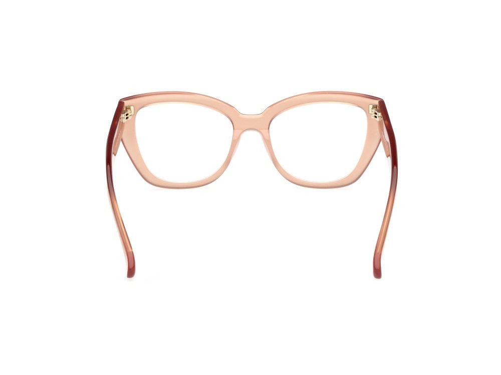 Brillen MaxMara MM5134 (045) farbe marrone chiaro lucido form cat-eye 