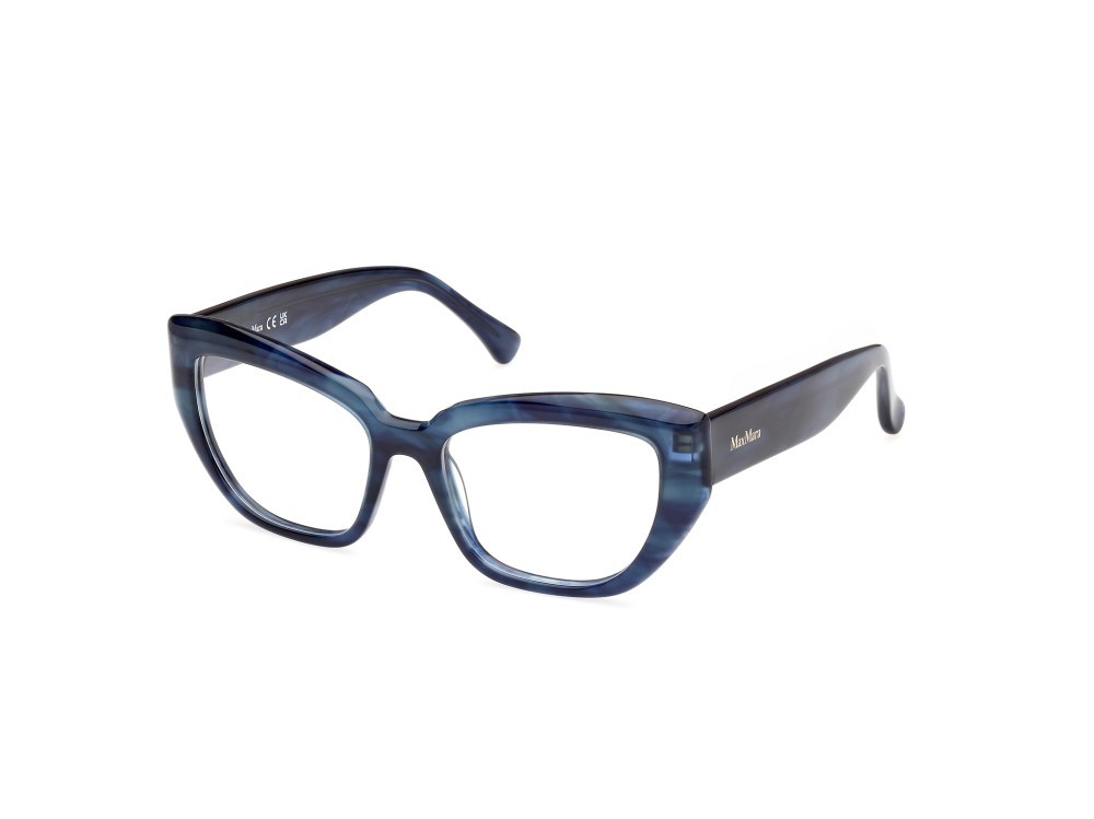 Brillen MaxMara MM5135 (092) farbe blu - corno form cat-eye 