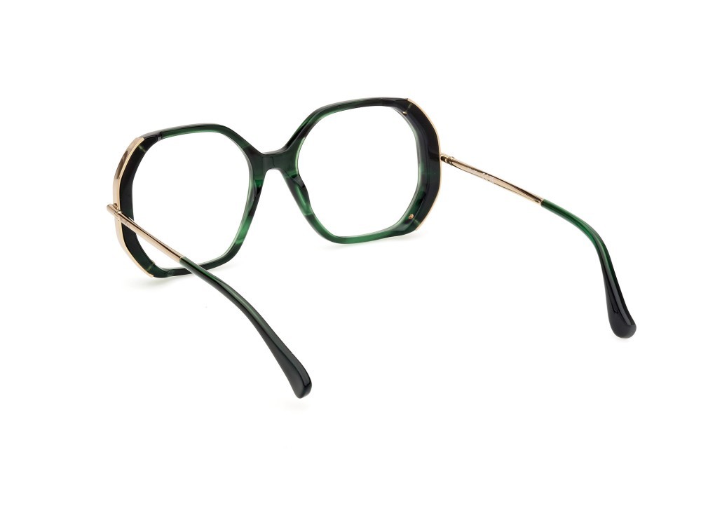Occhiali da vista MaxMara MM5138 (098) colore corno verde forma rotondo 