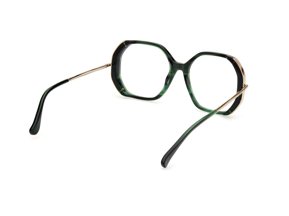 Occhiali da vista MaxMara MM5138 (098) colore corno verde forma rotondo 
