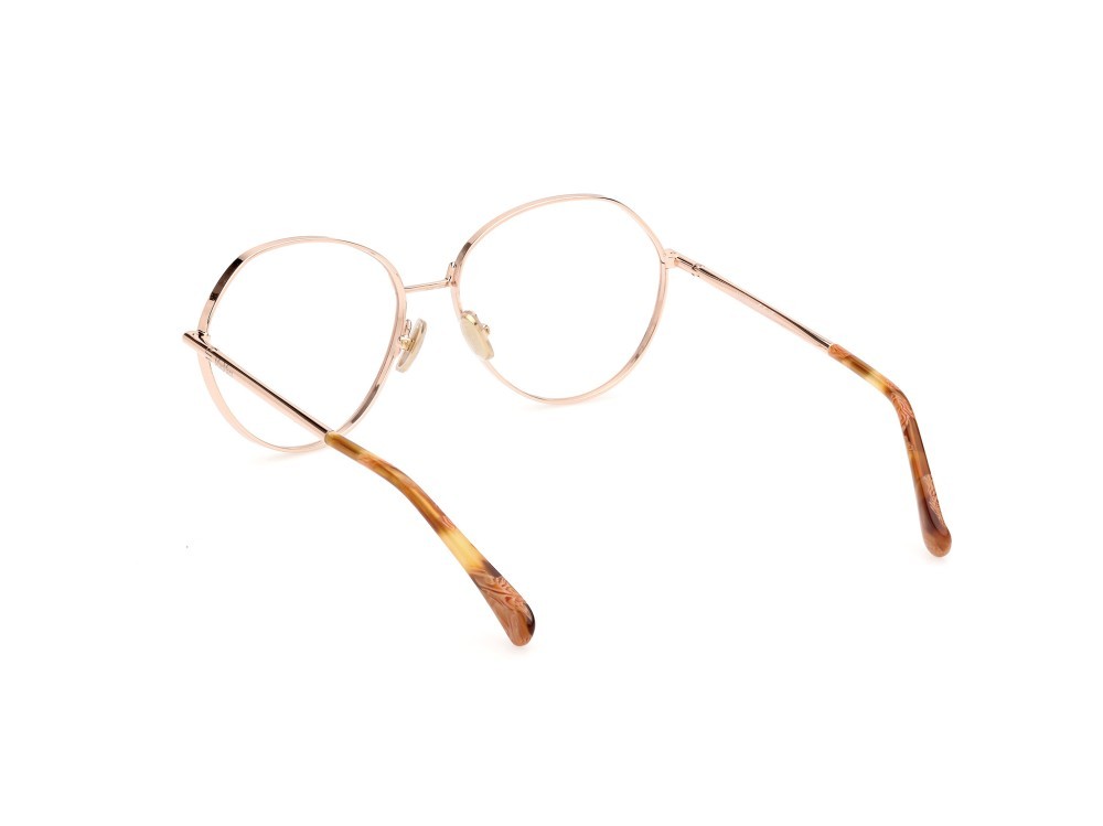 Occhiali da vista MaxMara MM5139 (028) colore oro rosè lucido forma rotondo 