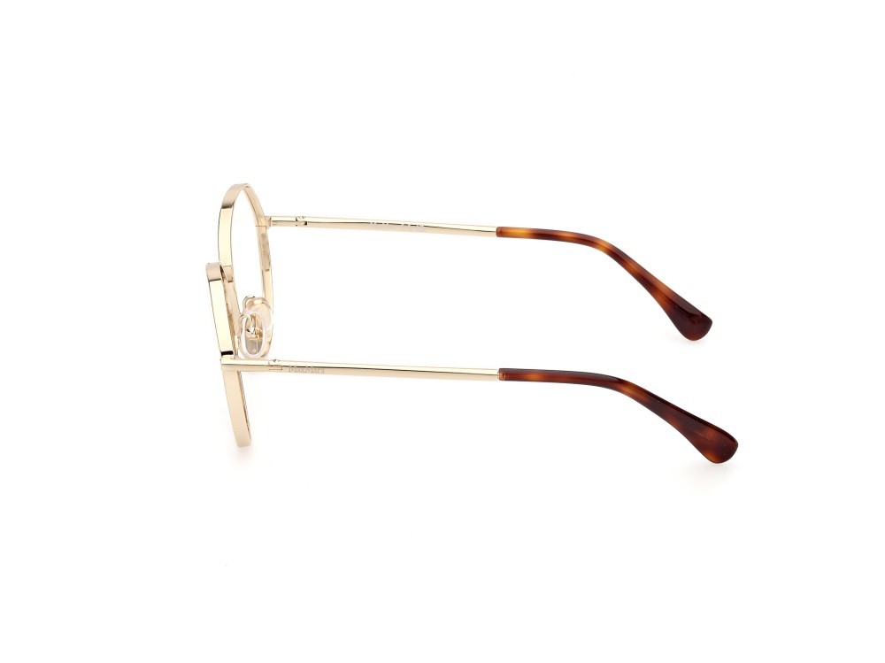 Occhiali da vista MaxMara MM5139 (032) colore oro pallido lucido forma rotondo 