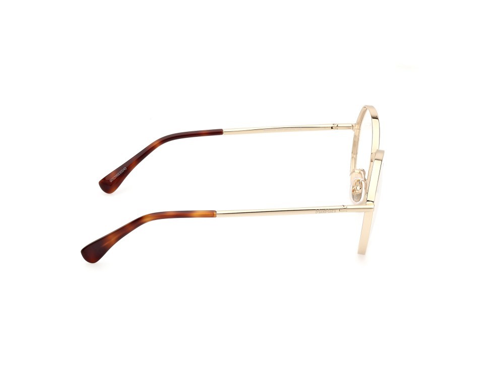 Occhiali da vista MaxMara MM5139 (032) colore oro pallido lucido forma rotondo 