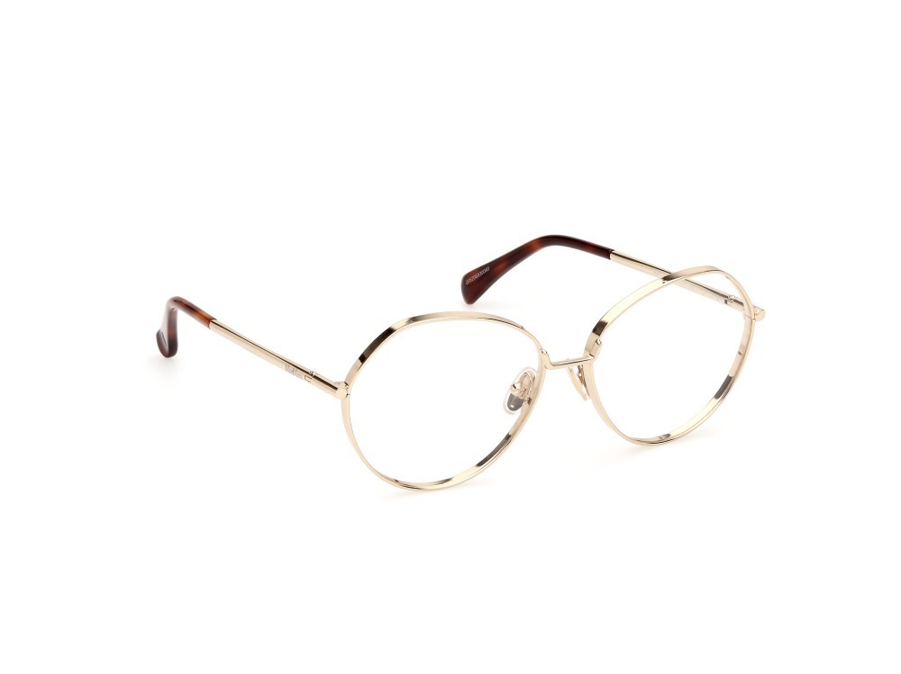 Occhiali da vista MaxMara MM5139 (032) colore oro pallido lucido forma rotondo 