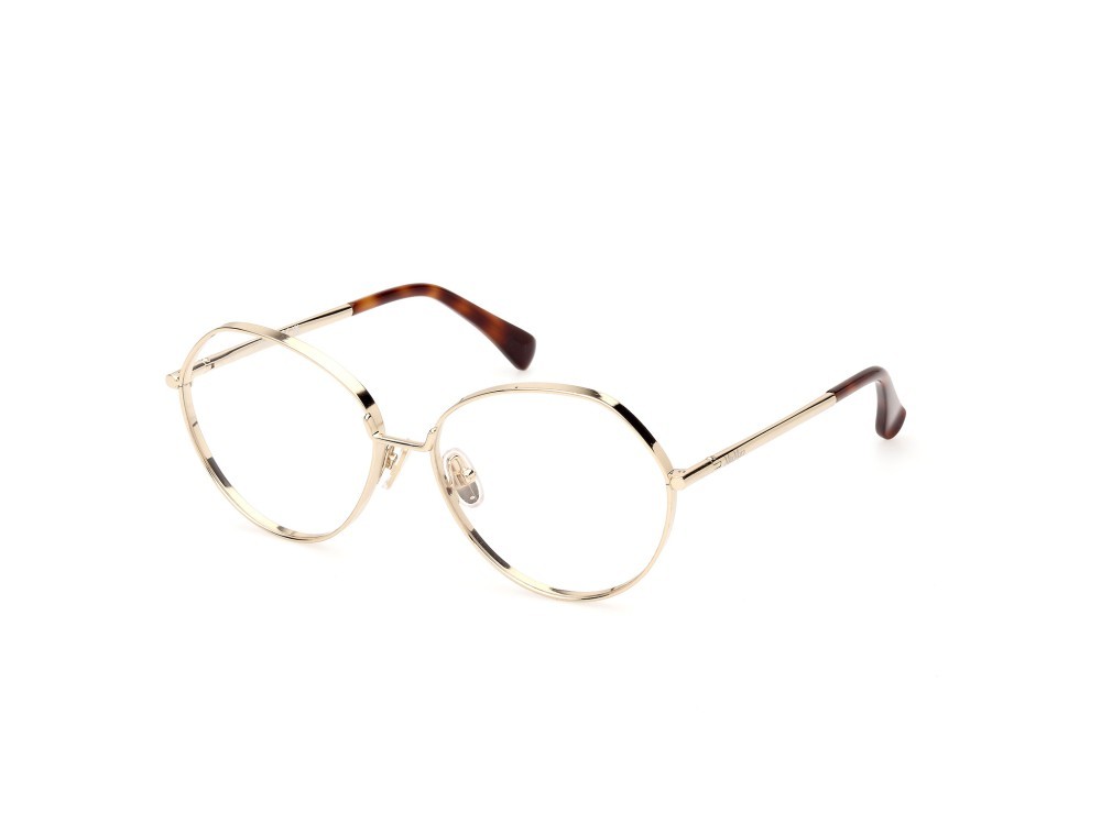 Occhiali da vista MaxMara MM5139 (032) colore oro pallido lucido forma rotondo 