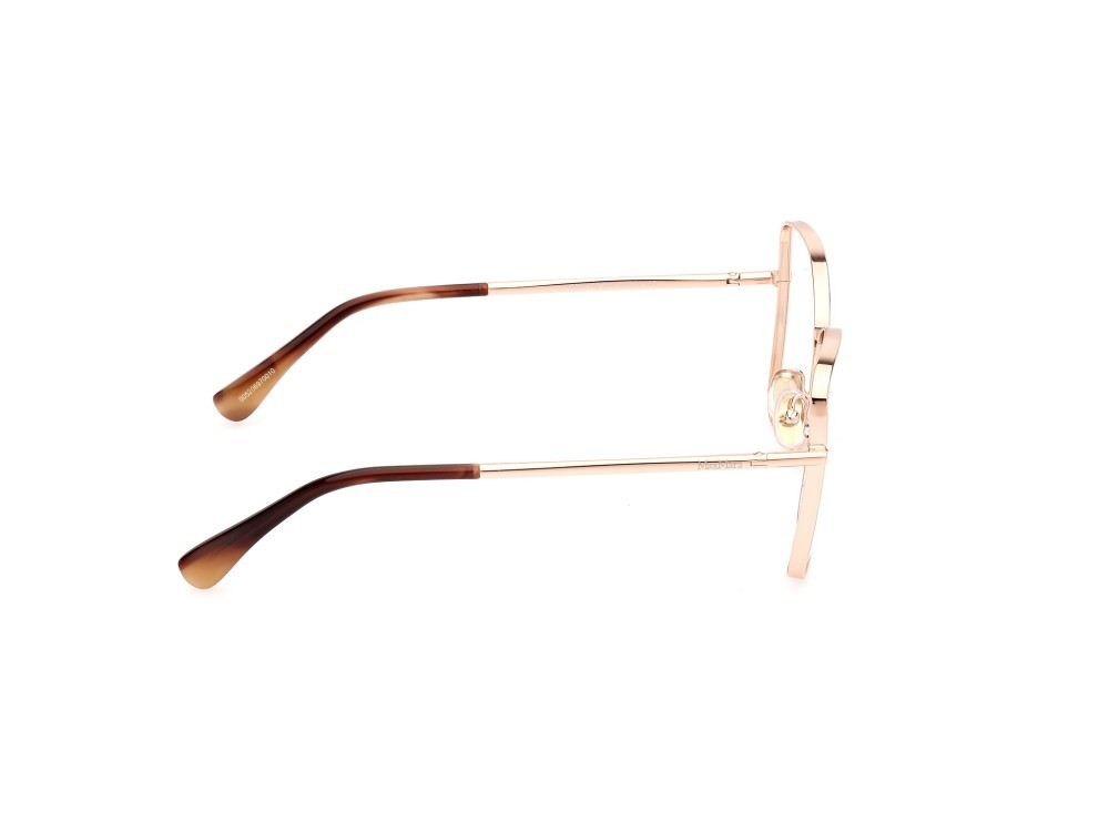 Occhiali da vista MaxMara MM5140 (028) colore oro rosè lucido forma quadrato 
