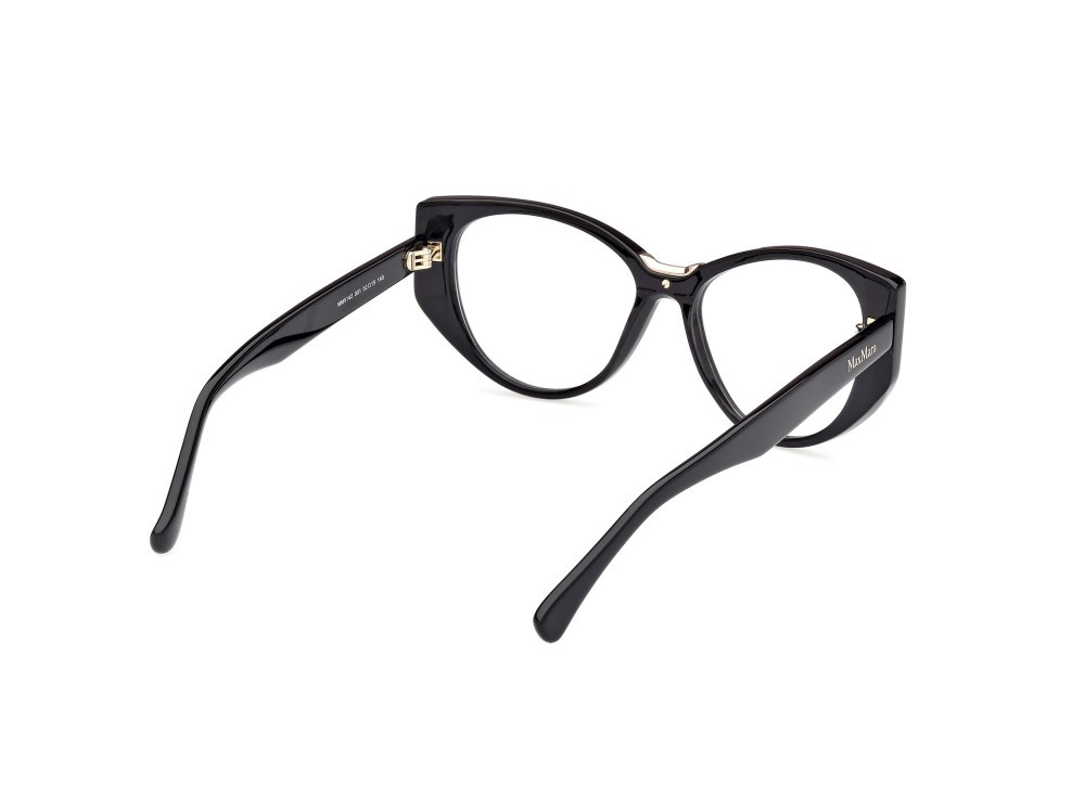 Occhiali da vista MaxMara MM5142 (001) colore nero lucido forma rotondo 
