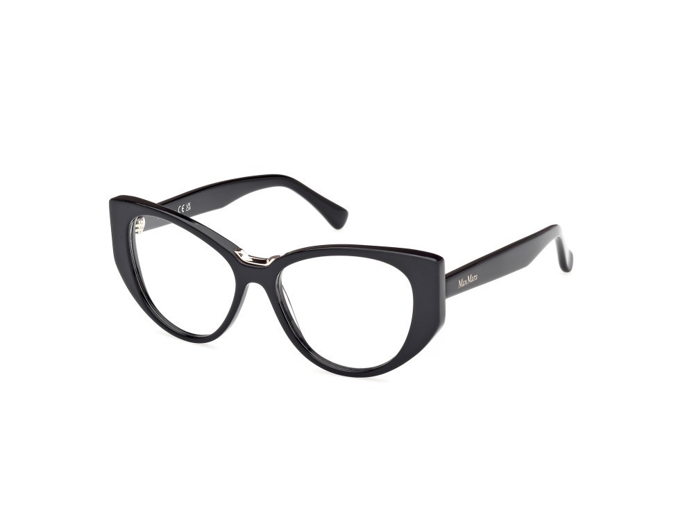 Occhiali da vista MaxMara MM5142 (001) colore nero lucido forma rotondo 