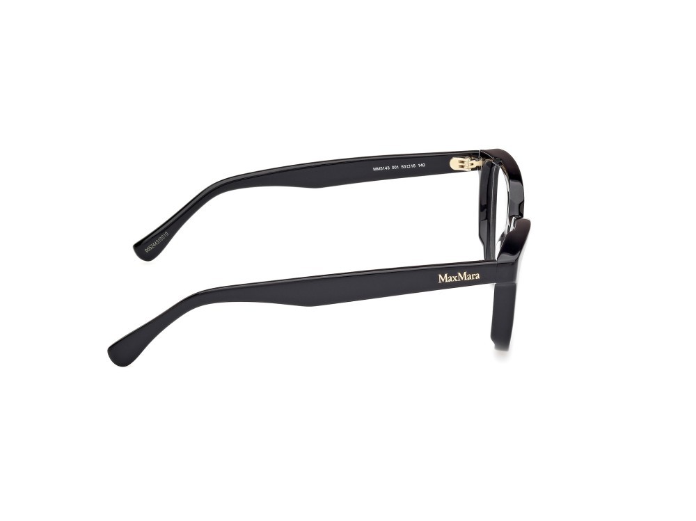 Brillen MaxMara MM5143 (001) farbe nero lucido form rund 