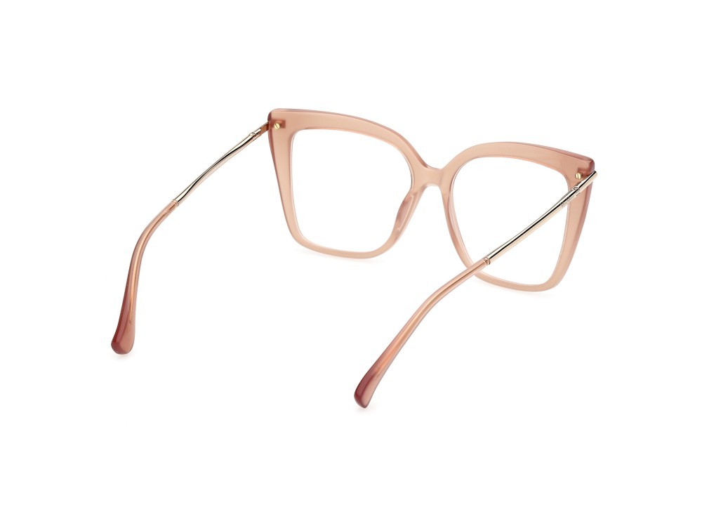 Occhiali da vista MaxMara MM5144 (045) colore marrone chiaro lucido forma farfalla 