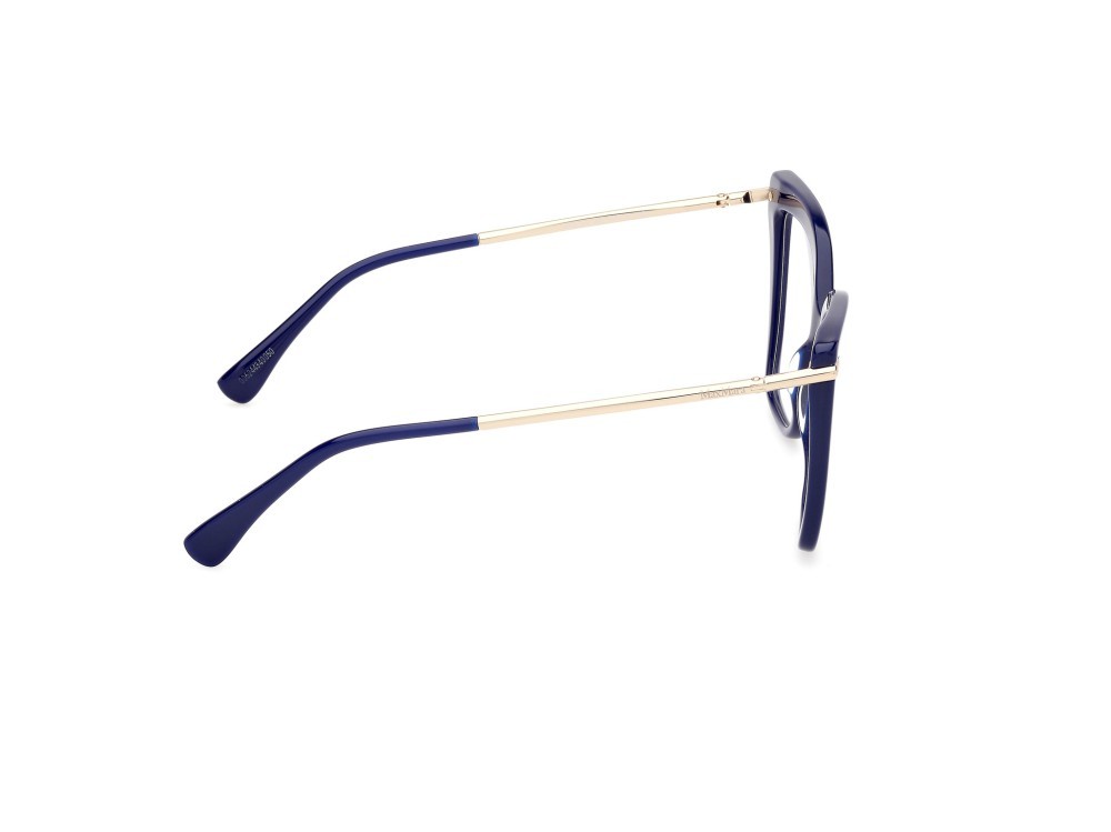 Occhiali da vista MaxMara MM5144 (090) colore blu lucido forma farfalla 