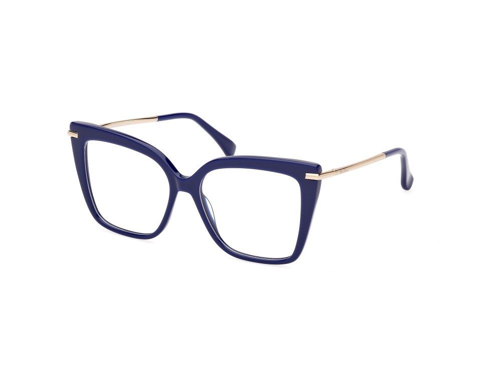 Occhiali da vista MaxMara MM5144 (090) colore blu lucido forma farfalla 