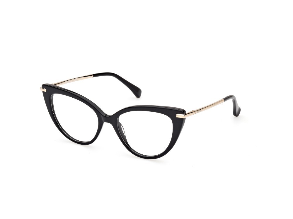 Occhiali da vista MaxMara MM5145 (001) colore nero lucido forma cat eye 