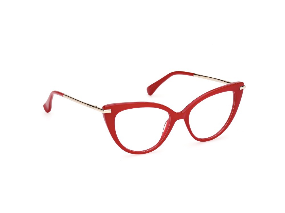 Occhiali da vista MaxMara MM5145 (066) colore rosso scuro lucido forma cat eye 