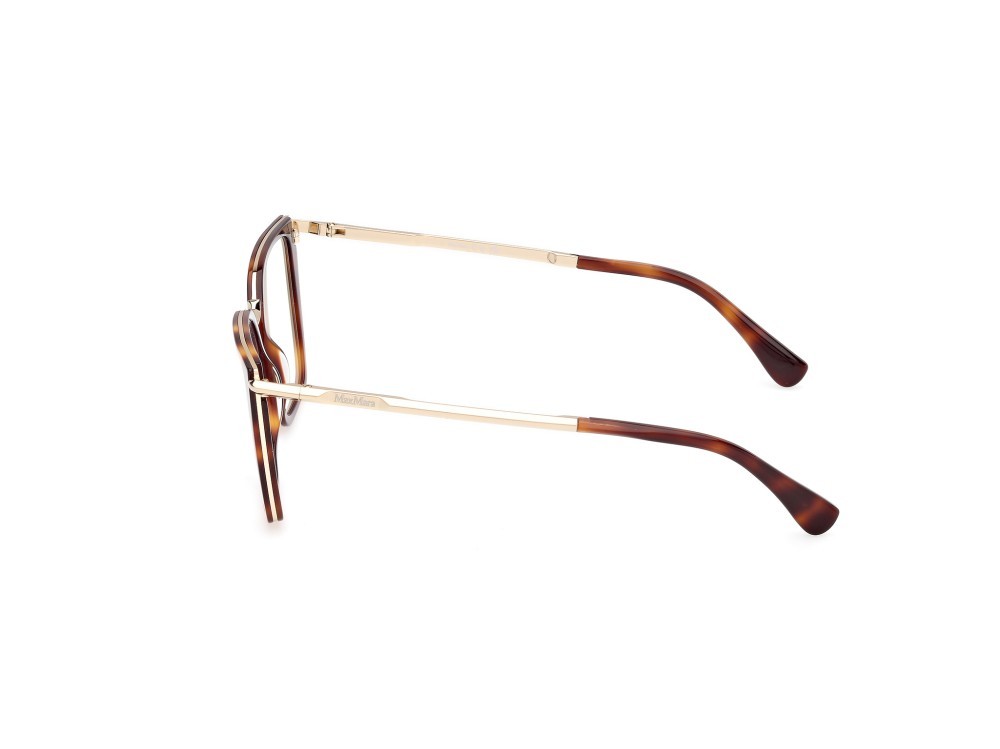 Occhiali da vista MaxMara MM5151-B (052) colore avana scura - oro pallido lucido forma cat eye 