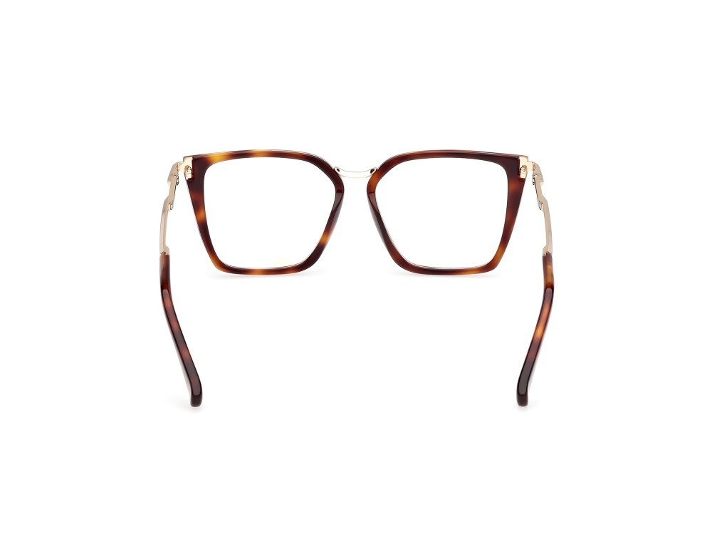 Occhiali da vista MaxMara MM5151-B (052) colore avana scura - oro pallido lucido forma cat eye 