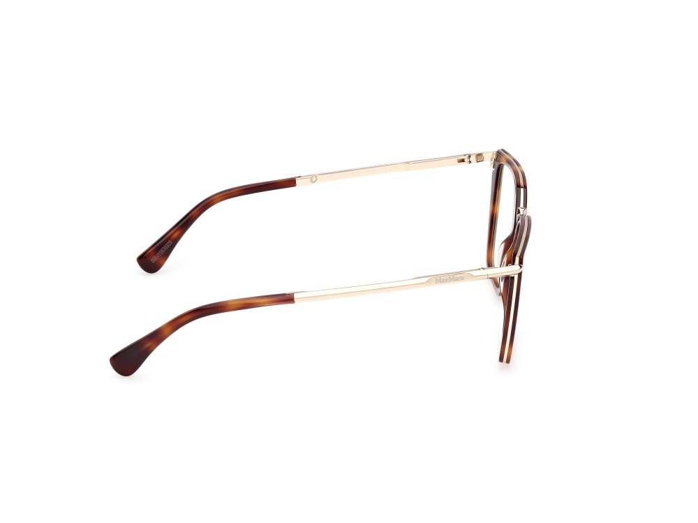 Occhiali da vista MaxMara MM5151-B (052) colore avana scura - oro pallido lucido forma cat eye 
