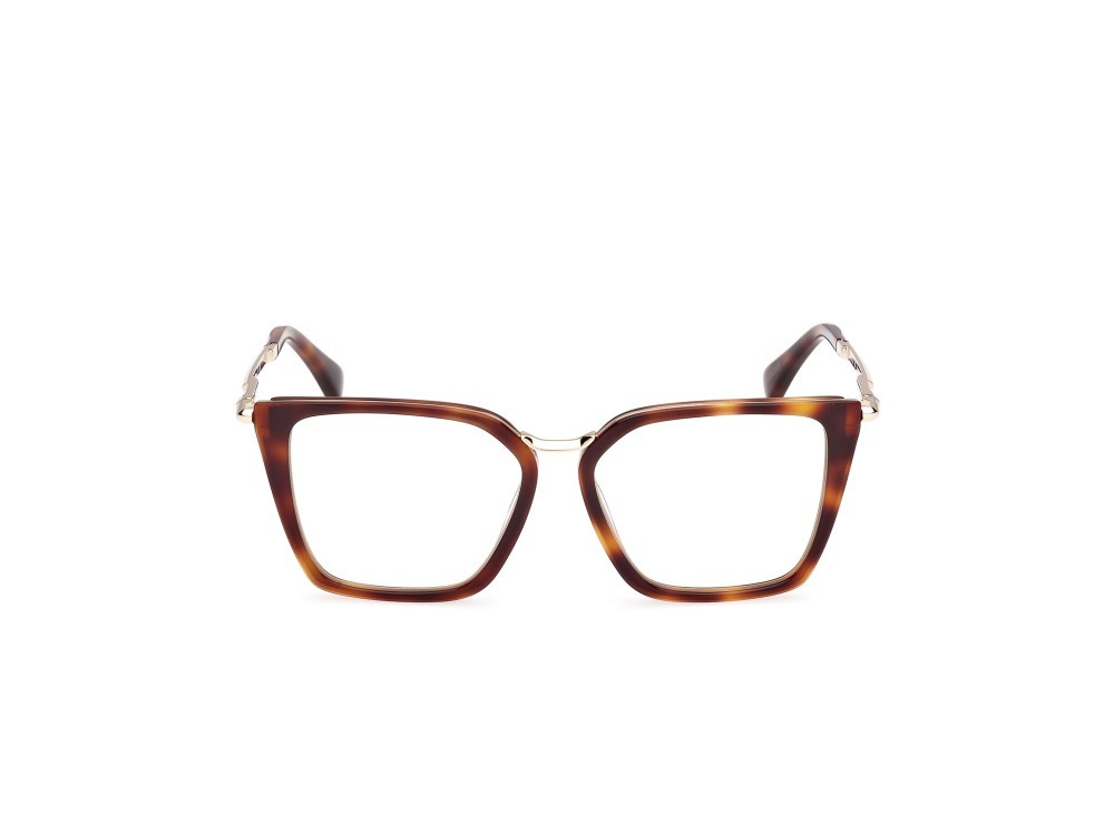 Occhiali da vista MaxMara MM5151-B (052) colore avana scura - oro pallido lucido forma cat eye 