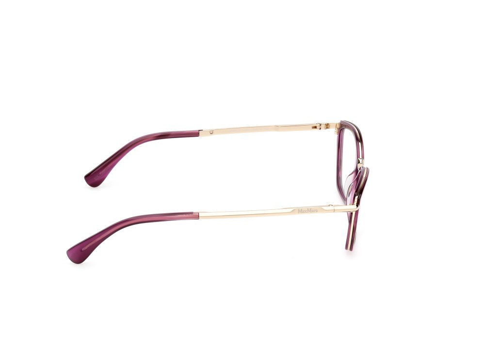 Occhiali da vista MaxMara MM5152 (083) colore viola striato - oro pallido lucido forma cat eye 