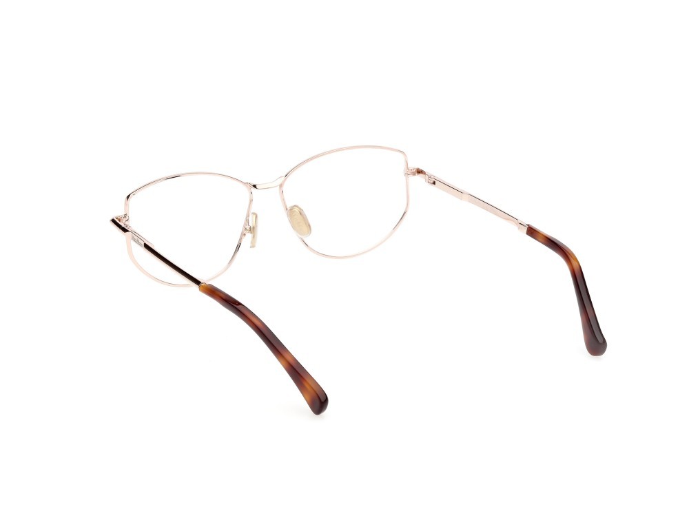 Occhiali da vista MaxMara MM5153 (028) colore oro rosè lucido forma rotondo 