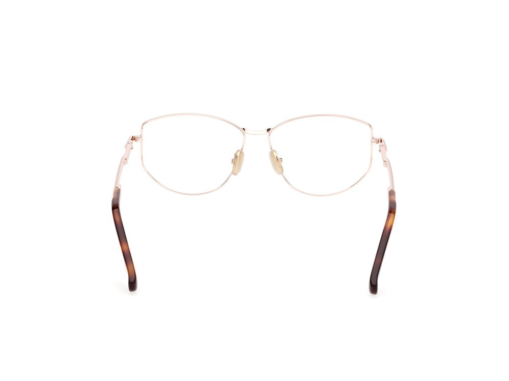 Occhiali da vista MaxMara MM5153 (028) colore oro rosè lucido forma rotondo 