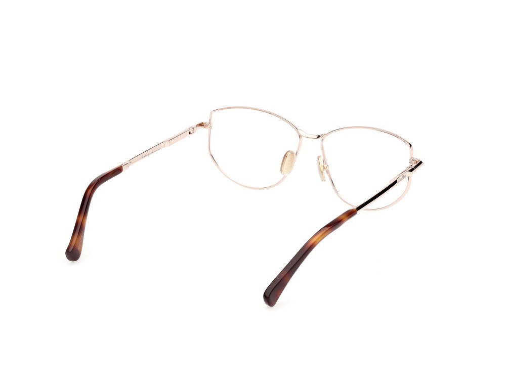 Occhiali da vista MaxMara MM5153 (028) colore oro rosè lucido forma rotondo 