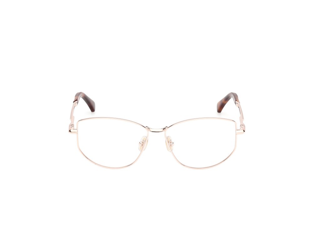 Occhiali da vista MaxMara MM5153 (028) colore oro rosè lucido forma rotondo 